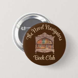 Bóton Redondo 5.08cm Fairytale Bookshelf