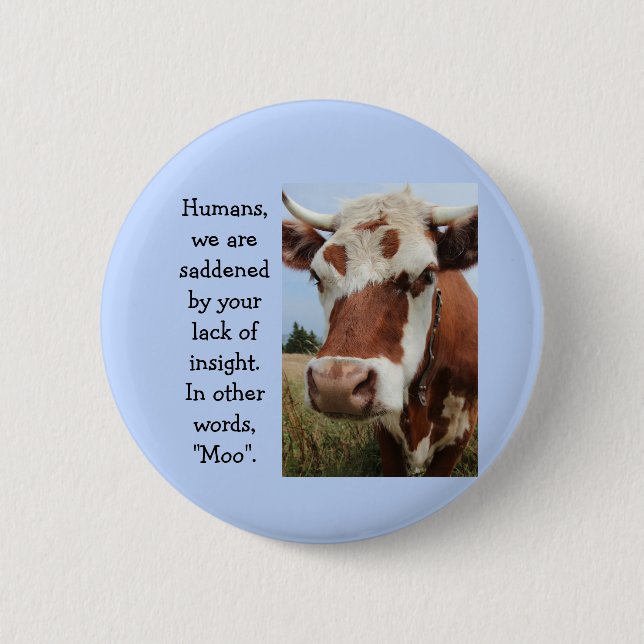 Bóton Redondo 5.08cm Falta da introspecção (Frente)