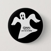 Fantasma branco assustador do Dia das Bruxas que
