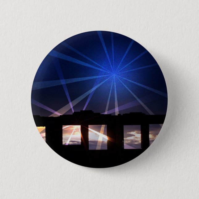 BÓTON REDONDO 5.08CM FANTASMAS WALES REINO UNIDO DO TEMPO DE GUERRA (Frente)