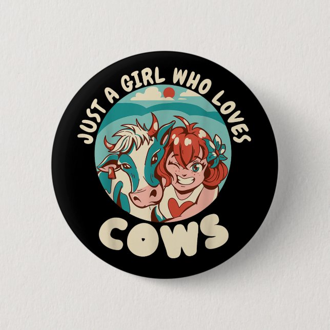 Bóton Redondo 5.08cm Fazenda do agricultor (Frente)