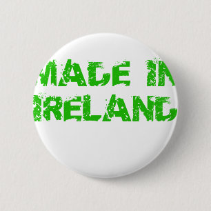 Bóton Redondo 5.08cm Feito na Irlanda, na Rua.
