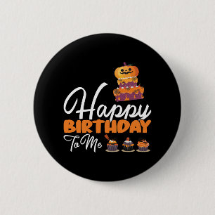 Bóton Redondo 5.08cm Feliz Aniversário Para Mim Do Bolo De Aniversário