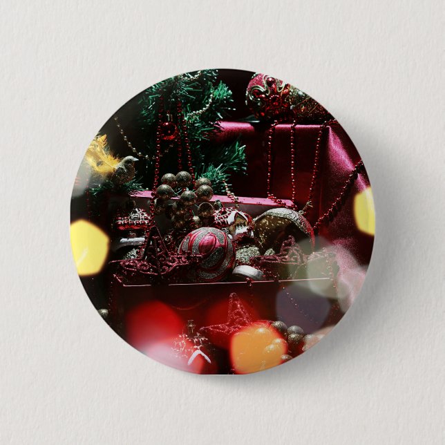 Bóton Redondo 5.08cm Feliz ano novo (Frente)