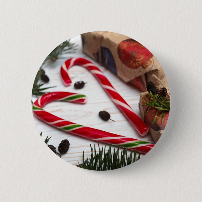 Bóton Redondo 5.08cm Feliz ano novo (Frente)