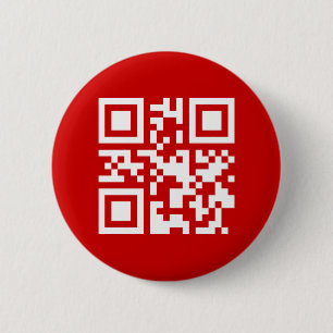 Bóton Redondo 5.08cm Feliz ano novo! — Código QR