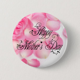 Bóton Redondo 5.08cm Feliz dia das mães