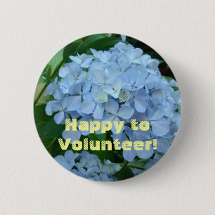 Bóton Redondo 5.08cm Feliz em Voluntariar! botões Voluntários botões
