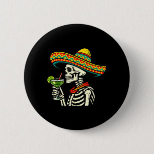 Bóton Redondo 5.08cm Feliz Festa do Cinco de Mayo Engraçada Homens Mexi