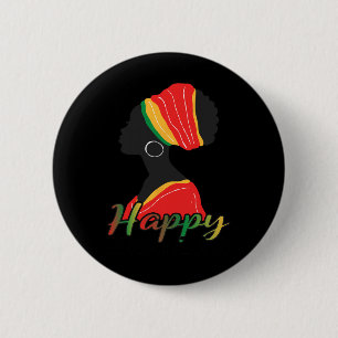 Bóton Redondo 5.08cm Feliz Kwanzaa Sete Princípios Do Africano Kwanzaa