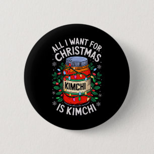 Bóton Redondo 5.08cm Feliz Xmas Tudo O Que Quero Para Os Homens Kimchi