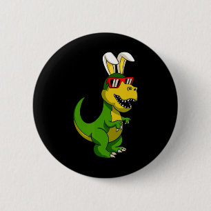 Bóton Redondo 5.08cm Felz pascoa Dinossauro Coelhinho Orelha Páscoas Me