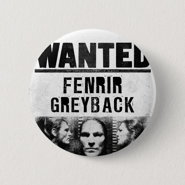 Bóton Redondo 5.08cm Fenrir Greyback queria Poster (Frente)