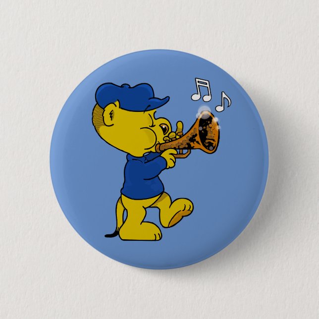Bóton Redondo 5.08cm Ferald's Musical Rumpus! Button (Frente)
