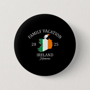 Bóton Redondo 5.08cm Férias Familiares - Viagem Squad, Irlanda 2025