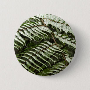 Bóton Redondo 5.08cm Fern Fronds II Dark Green Nature