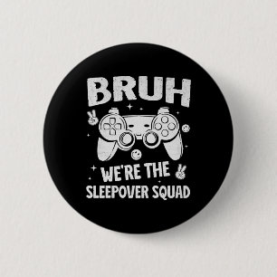 Bóton Redondo 5.08cm Festa de Sono Noturno para Gamer para Meninos Dive