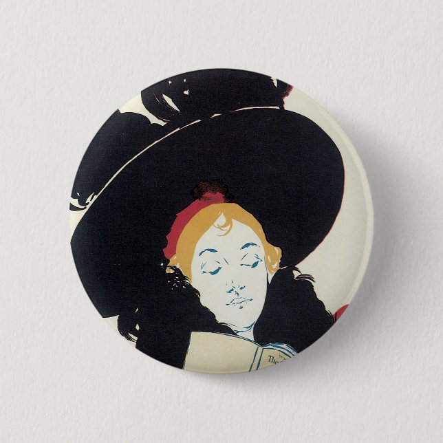 Bóton Redondo 5.08cm Fevereiro de Lippincott (Frente)