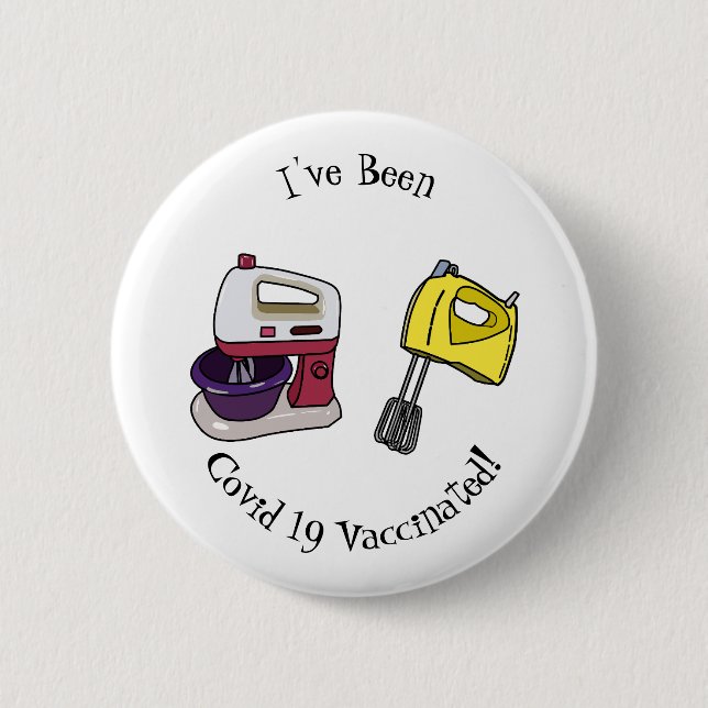 Bóton Redondo 5.08cm Figura de desenho animado do Mixer (Frente)