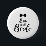 Bóton Redondo 5.08cm Filho Da Família Da Festa de casamento Da Noiva Fi<br><div class="desc">Filho Da Família Da Festa de casamento Da Noiva Filho Do Horário De 2024</div>