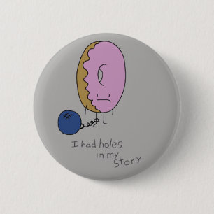 Bóton Redondo 5.08cm Filhós detida