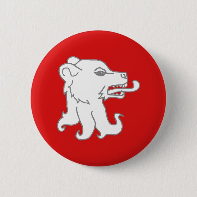 Bóton Redondo 5.08cm Fio de Crachá de Cote du Ciel Populace (Frente)