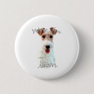 Bóton Redondo 5.08cm Fio Fox Terrier Mãe 2