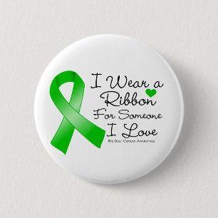 Bóton Redondo 5.08cm Fita colagoga do cancer alguém amor de I
