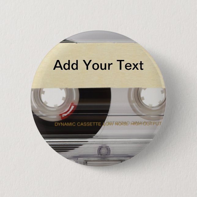 Bóton Redondo 5.08cm Fita de caixa (Frente)