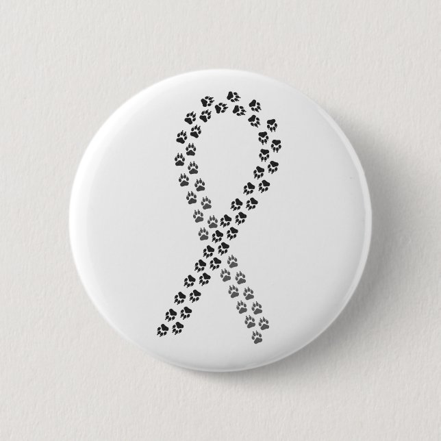 Bóton Redondo 5.08cm Fita de Impressão Negra (Frente)