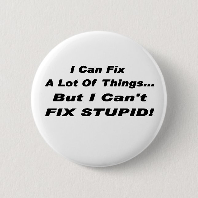 Bóton Redondo 5.08cm Fixe-o botão (Frente)