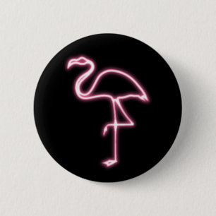 Bóton Redondo 5.08cm Flamingo