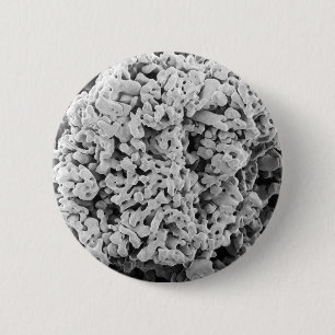 Bóton Redondo 5.08cm Floco de neve 3