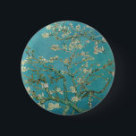 Bóton Redondo 5.08cm Flor de Amêndoa de Van gogh<br><div class="desc">A obra-prima de Van Gogh,  Almond Blossom,  visite nossa loja para outros itens correspondentes.</div>