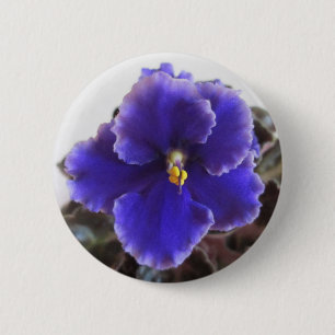 Bóton Redondo 5.08cm Florescência da violeta africana