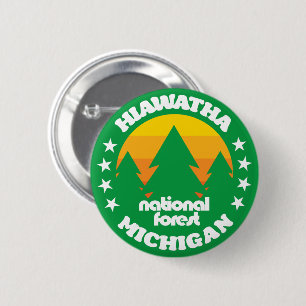 Bóton Redondo 5.08cm Floresta Nacional Hiawatha