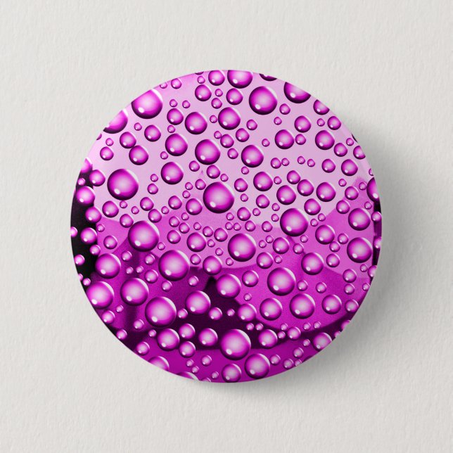 Bóton Redondo 5.08cm Fluxos de Amor, Purle_ (Frente)
