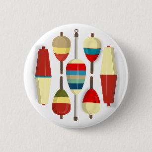 Bóton Redondo 5.08cm Fluxos de pesca/Bobinas