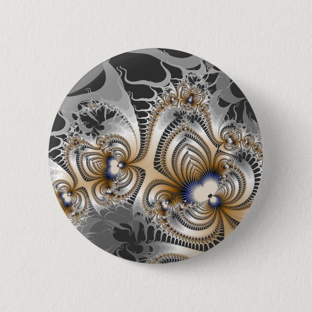 Bóton Redondo 5.08cm Fogo tribal (Frente)