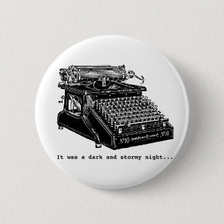 Bóton Redondo 5.08cm Foi uma noite escura e tempestuosa
