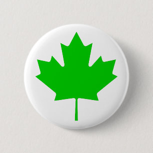 Bóton Redondo 5.08cm Folha de bordo Transp verde os presentes de Zazzle