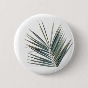 Bóton Redondo 5.08cm Folha verde clara