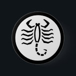 Bóton Redondo 5.08cm Font Zodiac: SCORPIO   suas Cores e Ideias<br><div class="desc">Ideias engraçadas e bonito de EDDA Froehlich / EDDArt | É facilmente personalizado para a sua ocasião, adicionando os seus próprios símbolos, fundo, detalhes de texto, estilo de fonte, tamanho de fonte e cor. | Para outras ideias, os designs e produtos podem contactar-me: contact@eddart.de ou consultar aqui: www.zazzle.com/eddartshop* e aqui:...</div>