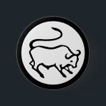 Bóton Redondo 5.08cm Font Zodiac: TAURUS   suas Cores e Ideias<br><div class="desc">Ideias engraçadas e bonito de EDDA Froehlich / EDDArt | É facilmente personalizado para a sua ocasião, adicionando os seus próprios símbolos, fundo, detalhes de texto, estilo de fonte, tamanho de fonte e cor. | Para outras ideias, os designs e produtos podem contactar-me: contact@eddart.de ou consultar aqui: www.zazzle.com/eddartshop* e aqui:...</div>