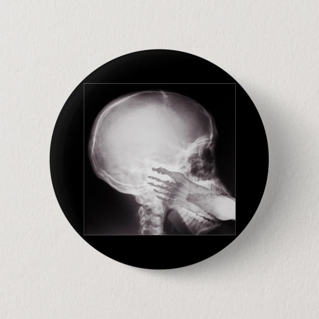 Bóton Redondo 5.08cm Foot in Mouth (Adicionar seu texto) (Frente)