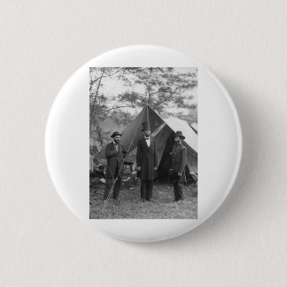Bóton Redondo 5.08cm Foto da guerra civil cerca de 1862
