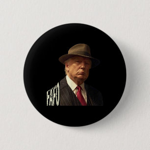 Bóton Redondo 5.08cm Foto Funny Fafo Trump _1