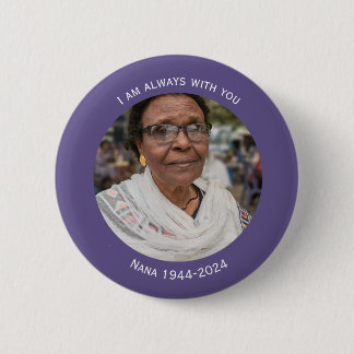 Bóton Redondo 5.08cm Foto Memorial Personalizada Pino Lapel, Funeral, C