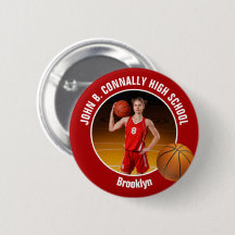 Foto Vermelha do Jogador de Basquete Espírito do E