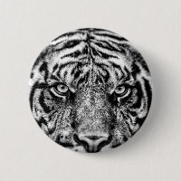 Fotografia Tiger Black and White
